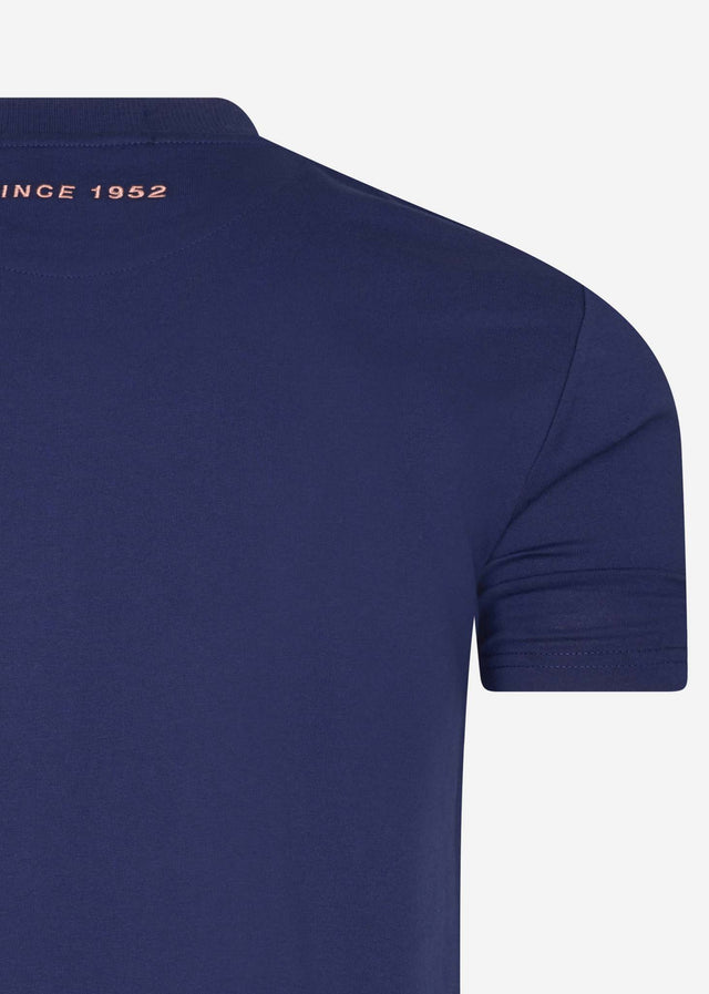 Fred Perry T-Shirts Laurel wreath graphic t-shirt - french navy