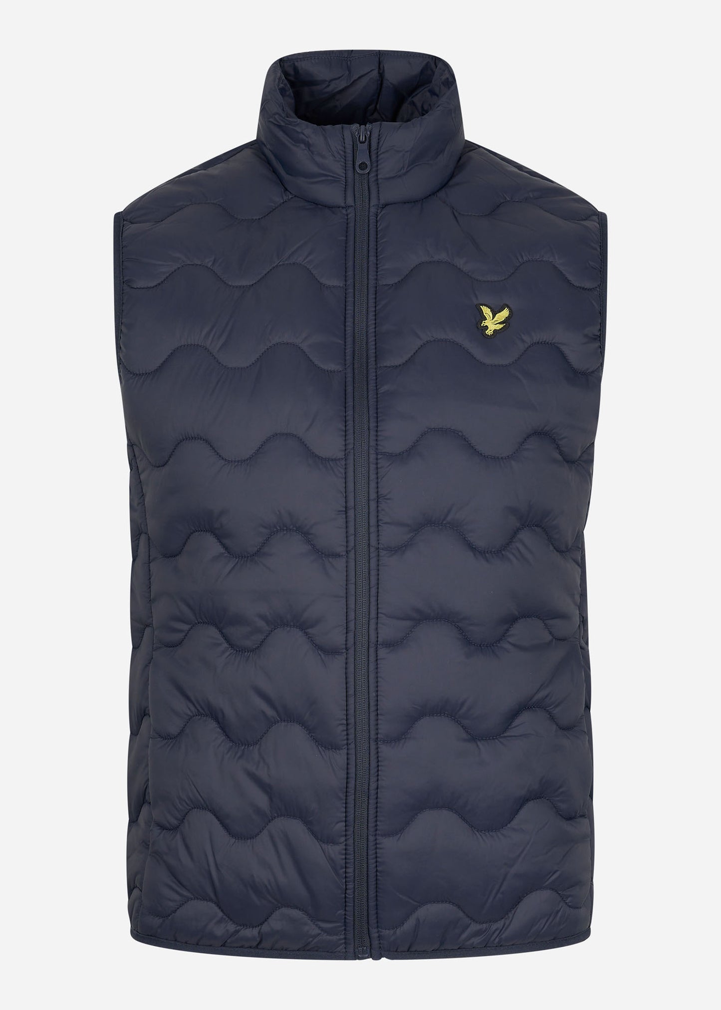 Lyle & Scott Bodywarmers Crest quilted gilet - dark navy