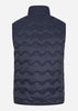 Lyle & Scott Bodywarmers Crest quilted gilet - dark navy