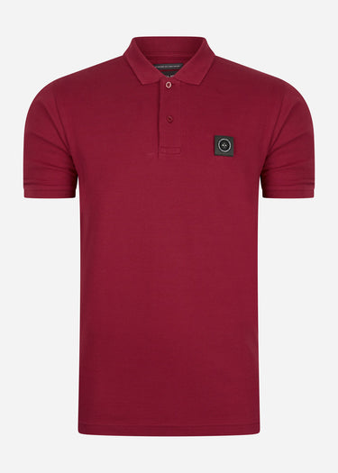 Marshall Artist Polo's Siren ss polo - guard red