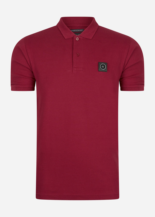 Marshall Artist Poloshirts Siren ss polo - guard red
