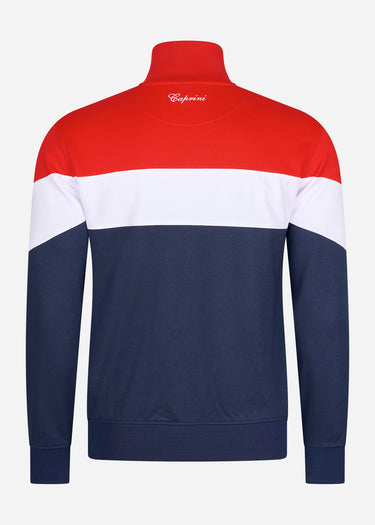 Ellesse Vesten Caprini track top - red navy white