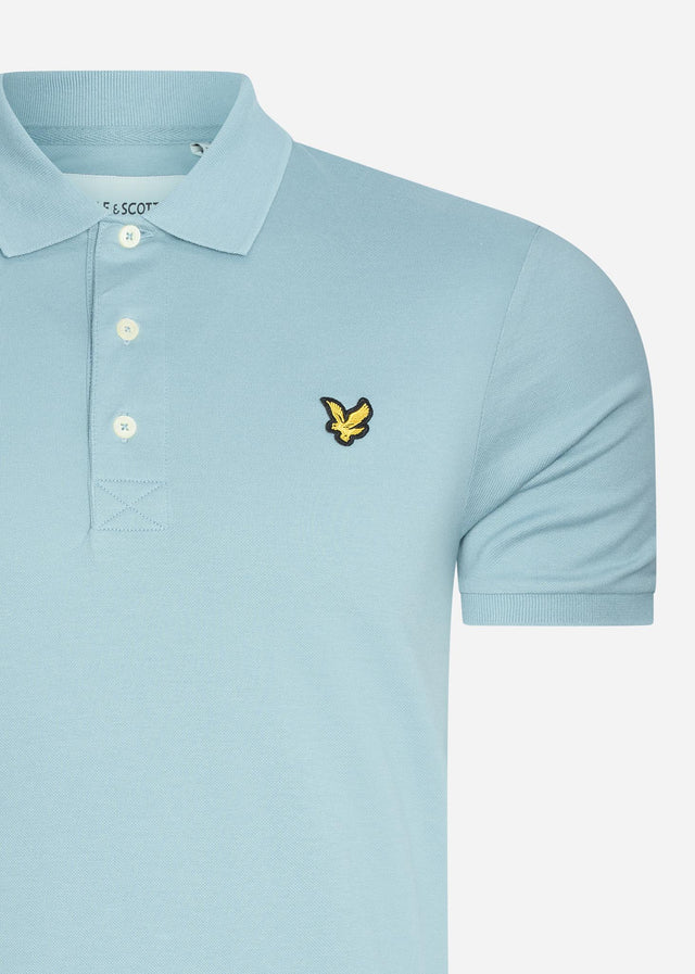 Lyle & Scott Poloshirts Plain polo shirt - away blue
