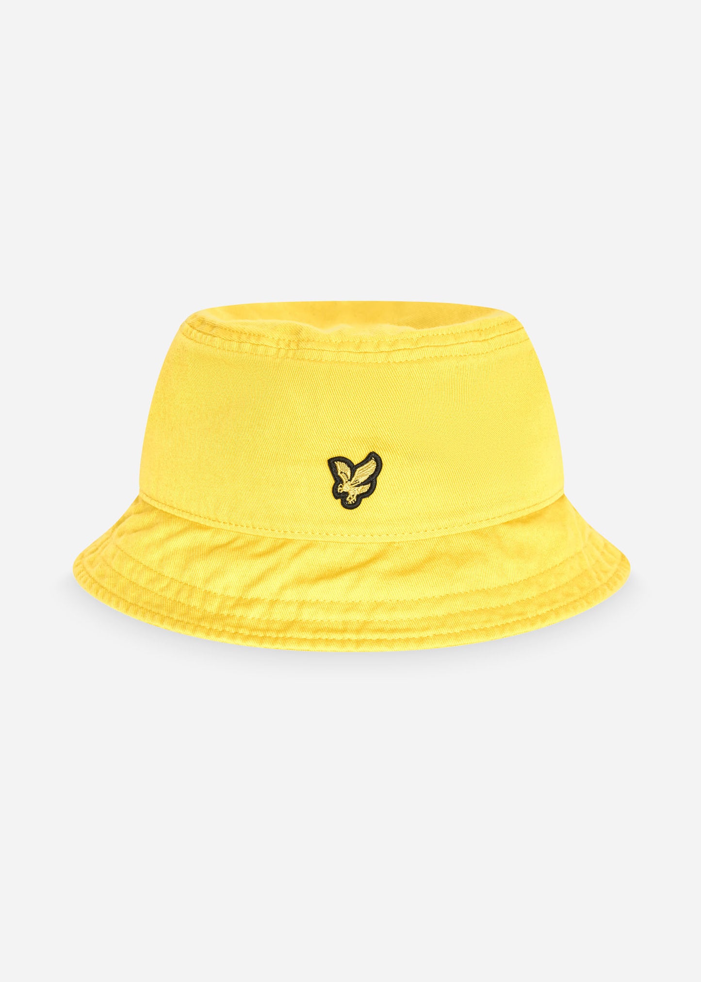 Lyle & Scott Bucket Hats Cotton twill bucket hat - sunshine yellow