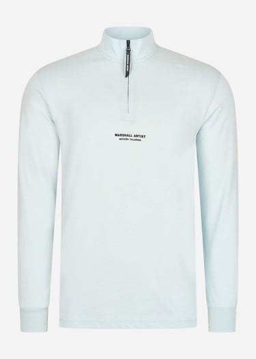 Marshall Artist Truien  Siren 1/4 zip - dolphin grey