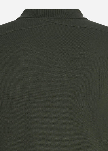 MA.Strum Longsleeve Polo's LS pique polo - oil slick