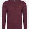 Lyle & Scott Truien Merino Crew Jumper - burgundy