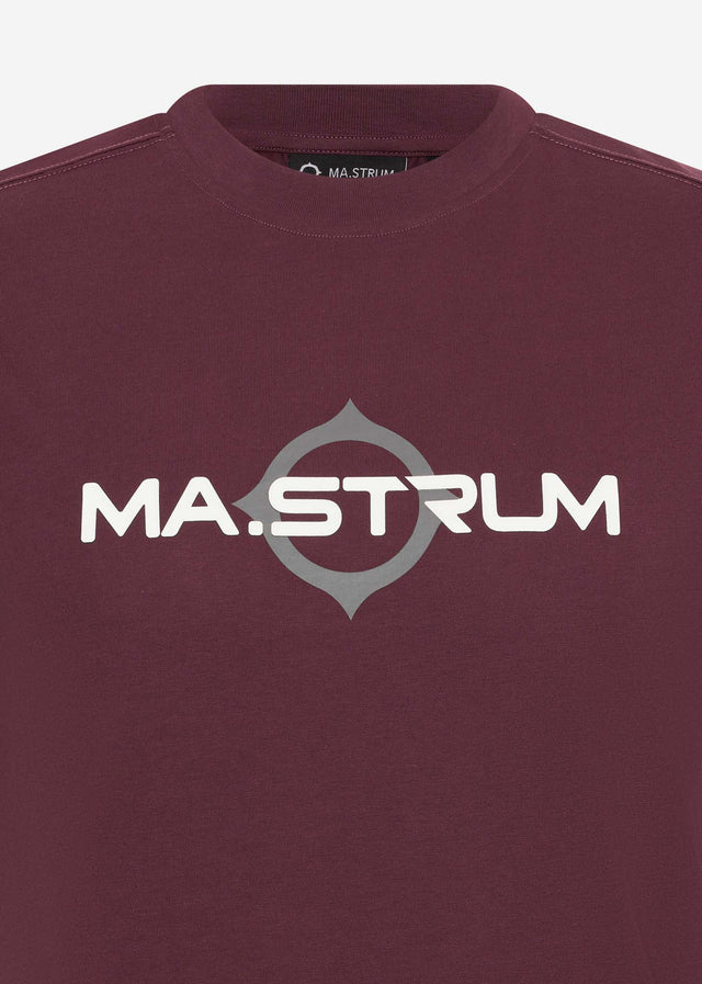 MA.Strum T-Shirts SS logo print tee - fig
