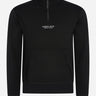 Marshall Artist Truien Siren 1/4 zip sweat - black