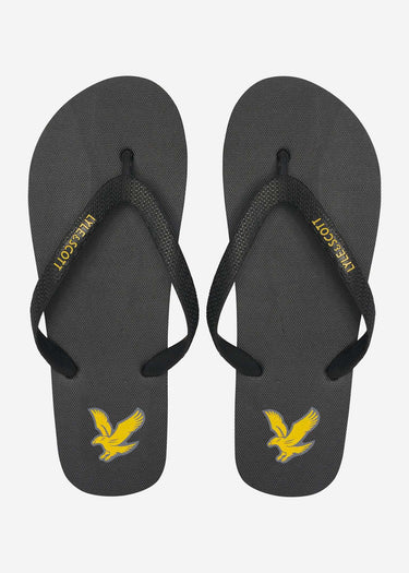 Lyle & Scott Slippers Flip flop - true black