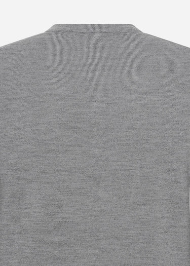 Fred Perry Truien Classic crew neck jumper - grey marl