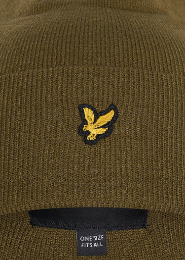 Lyle & Scott Mutsen  Beanie - olive