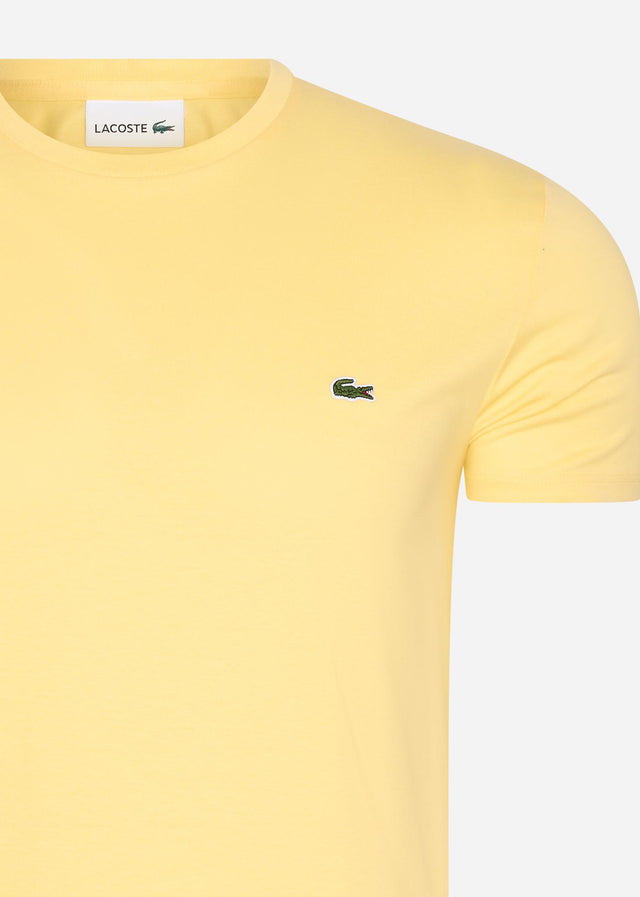 Lacoste T-Shirts T-Shirt - napolitan yellow
