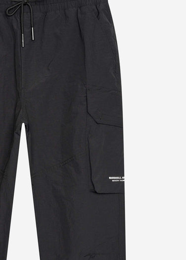 Marshall Artist Broeken  Forte polyamide cargo pant - black