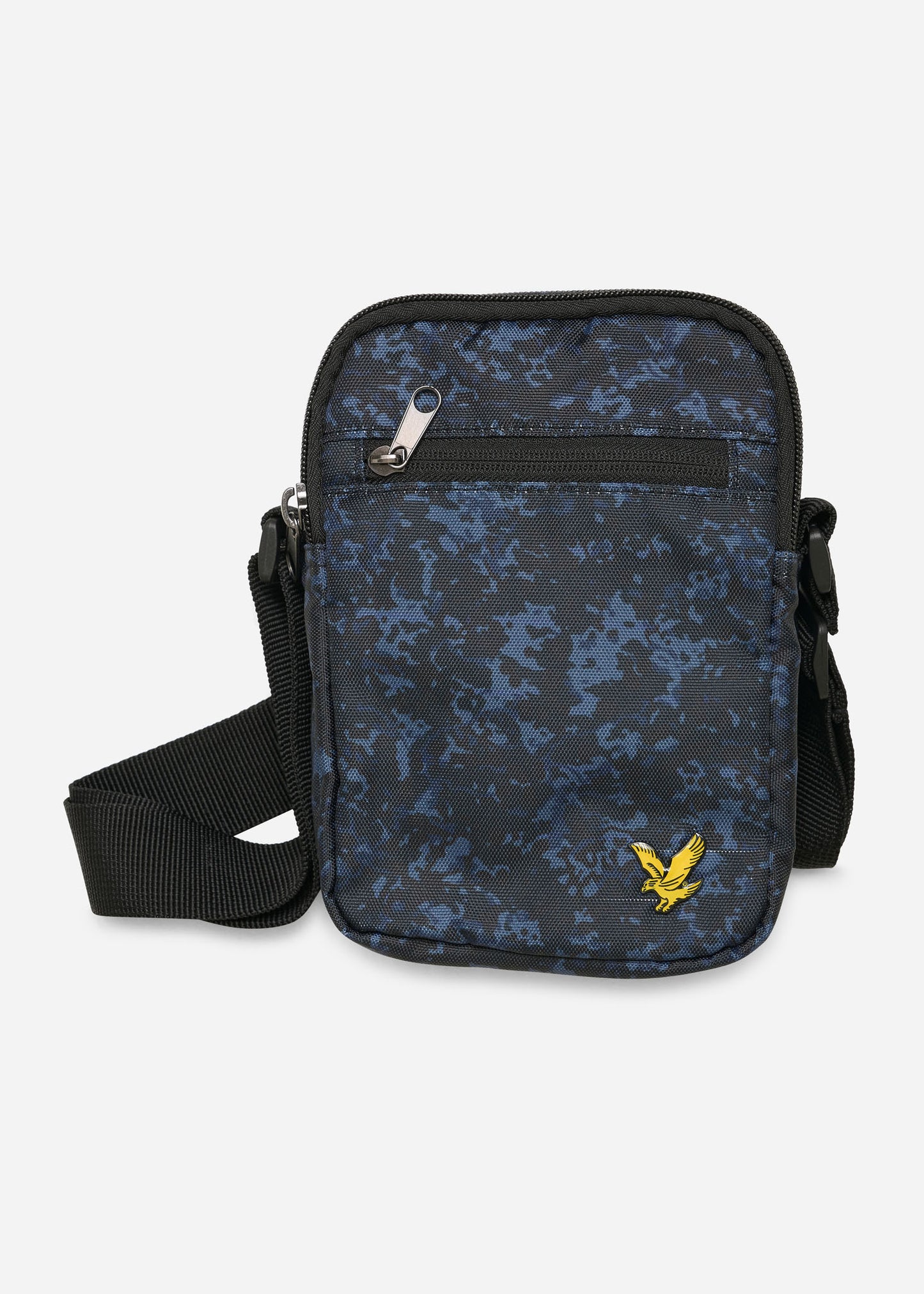 Lyle & Scott Tassen Reporter bag - navy earth print