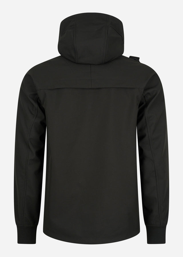 MA.Strum Jacken Softshell hooded jacket - jet black