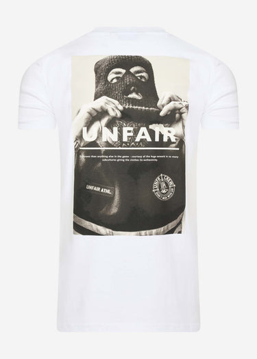 Unfair Athletics T-shirts  Unfair balaklava t-shirt - white