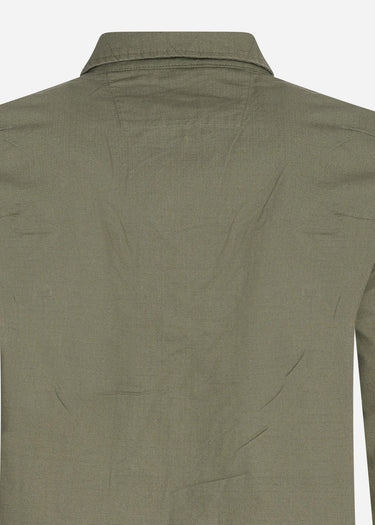 Marshall Artist Overshirts  Cotton ripstop overshirt - khaki