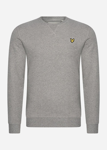 Lyle & Scott Truien Crew neck sweatshirt - mid grey marl