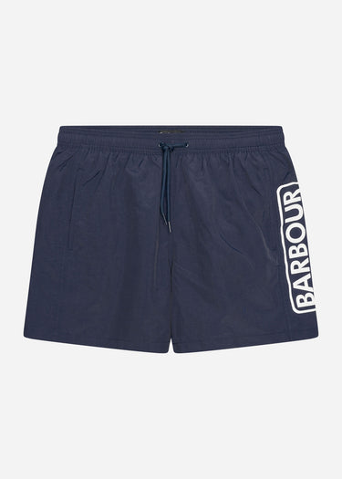 Barbour International Zwembroeken Large logo swim short- international navy