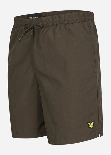 Lyle & Scott Zwembroeken  Plain swimshort - olive