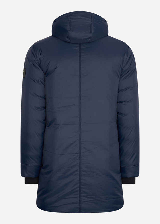 Lyle & Scott Jacken Long line internal padded jacket - dark navy