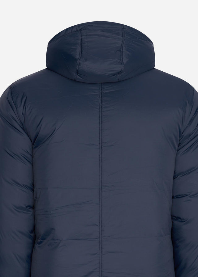 Lyle & Scott Jacken Long line internal padded jacket - dark navy