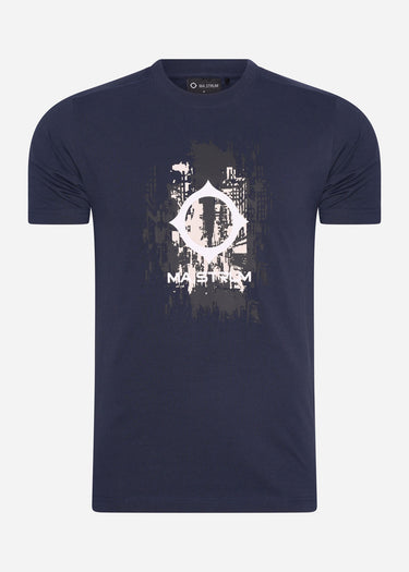 MA.Strum T-shirts CC logo print ss tee - ink navy