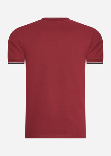 Ben Sherman T-shirts Pique tee - red