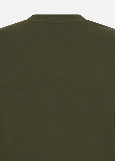 Fred Perry Truien  Crew neck sweatshirt - hunting green