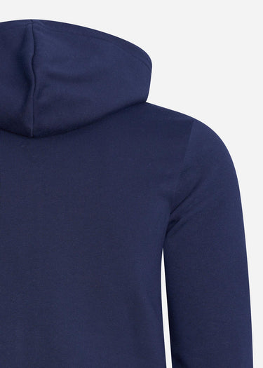 Lacoste Vesten  Zip through hoodie - navy blue