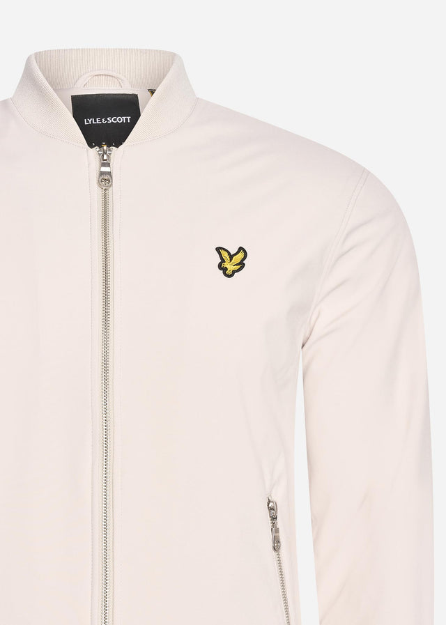 Lyle & Scott Jacken Softshell bomber jacket - light mist