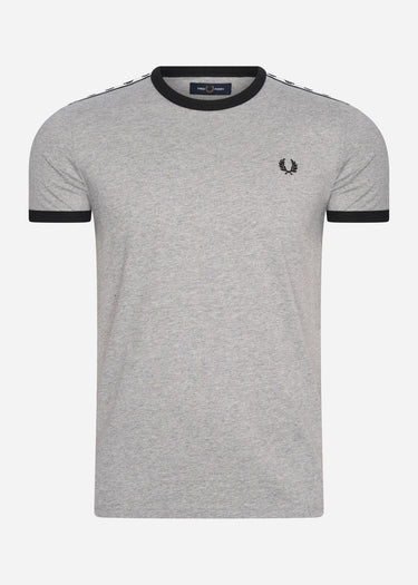 Fred Perry T-shirts Taped ringer t-shirt - steel marl
