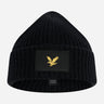 Lyle & Scott Mutsen Casuals fisherman beanie - jet black