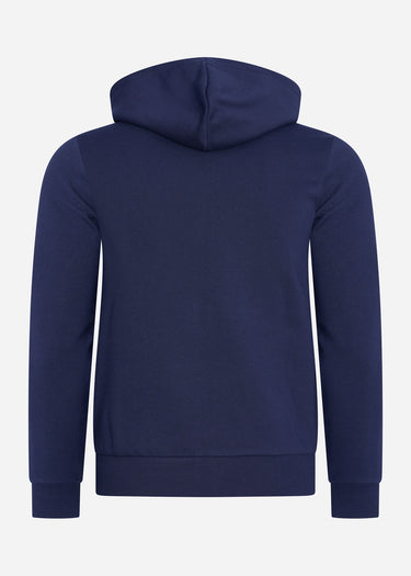 Lacoste Vesten  Zip through hoodie - navy blue