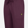 Lyle & Scott Korte Broeken Sweat short - burgundy