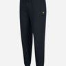 Lyle & Scott Joggingbroeken Crest textured sweat pant - dark navy