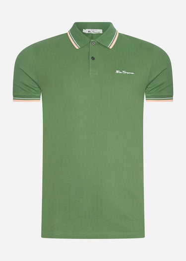 Ben Sherman Polo's Signature polo - rich fern