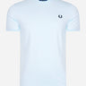 Fred Perry T-shirts Ringer t-shirt - light ice