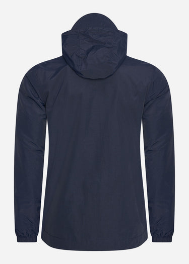 Lyle & Scott Jassen Zip through hooded jacket - dark navy
