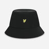 Lyle & Scott Bucket Hats Seersucker bucket hat - jet black