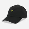 Lyle & Scott Petten Seersucker baseball cap - jet black