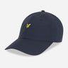 Lyle & Scott Petten Ripstop baseball cap - dark navy