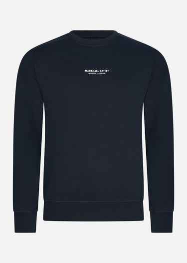 Marshall Artist Truien Siren crew sweat - navy