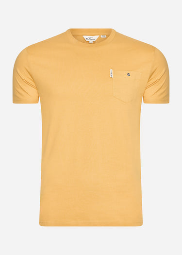 Ben Sherman T-shirts Signature pocket tee - butterscotch