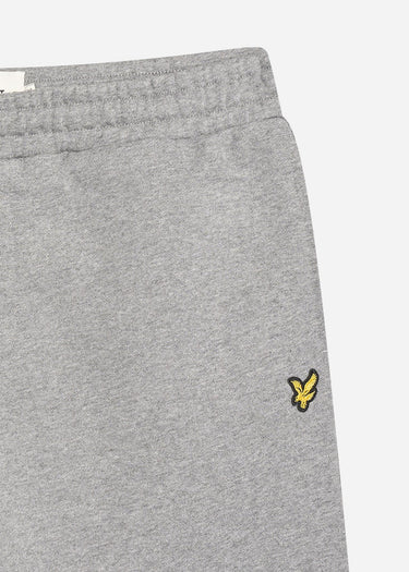 Lyle & Scott Korte Broeken Sweat short - mid grey marl