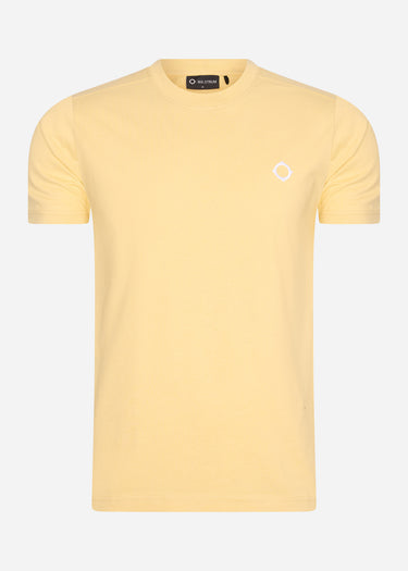 MA.Strum T-shirts SS icon tee - mellow yellow