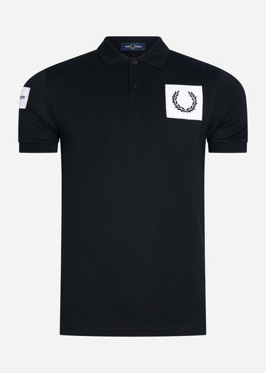 Fred Perry Polo's Badge polo shirt - black