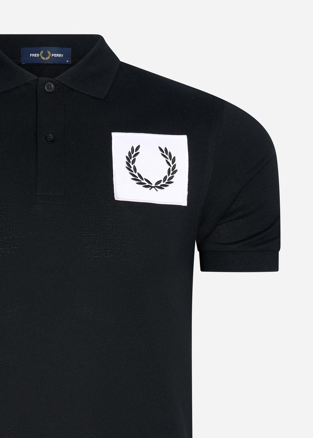 Fred Perry Poloshirts Badge polo shirt - black