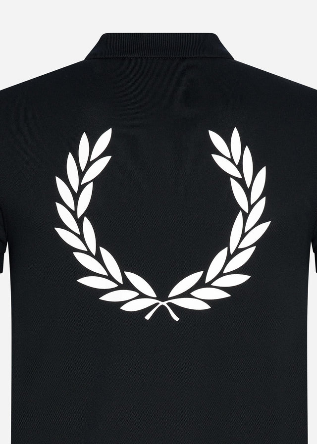 Fred Perry Poloshirts Badge polo shirt - black